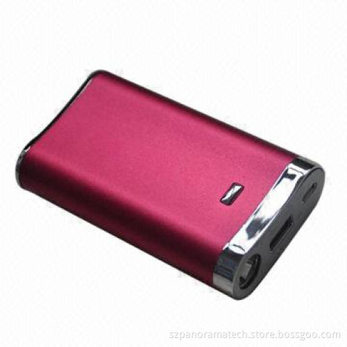 Portable Charger/Power Bank, 7,800mAh High Capacity, with LED Light, Charging for All Mobile Phones